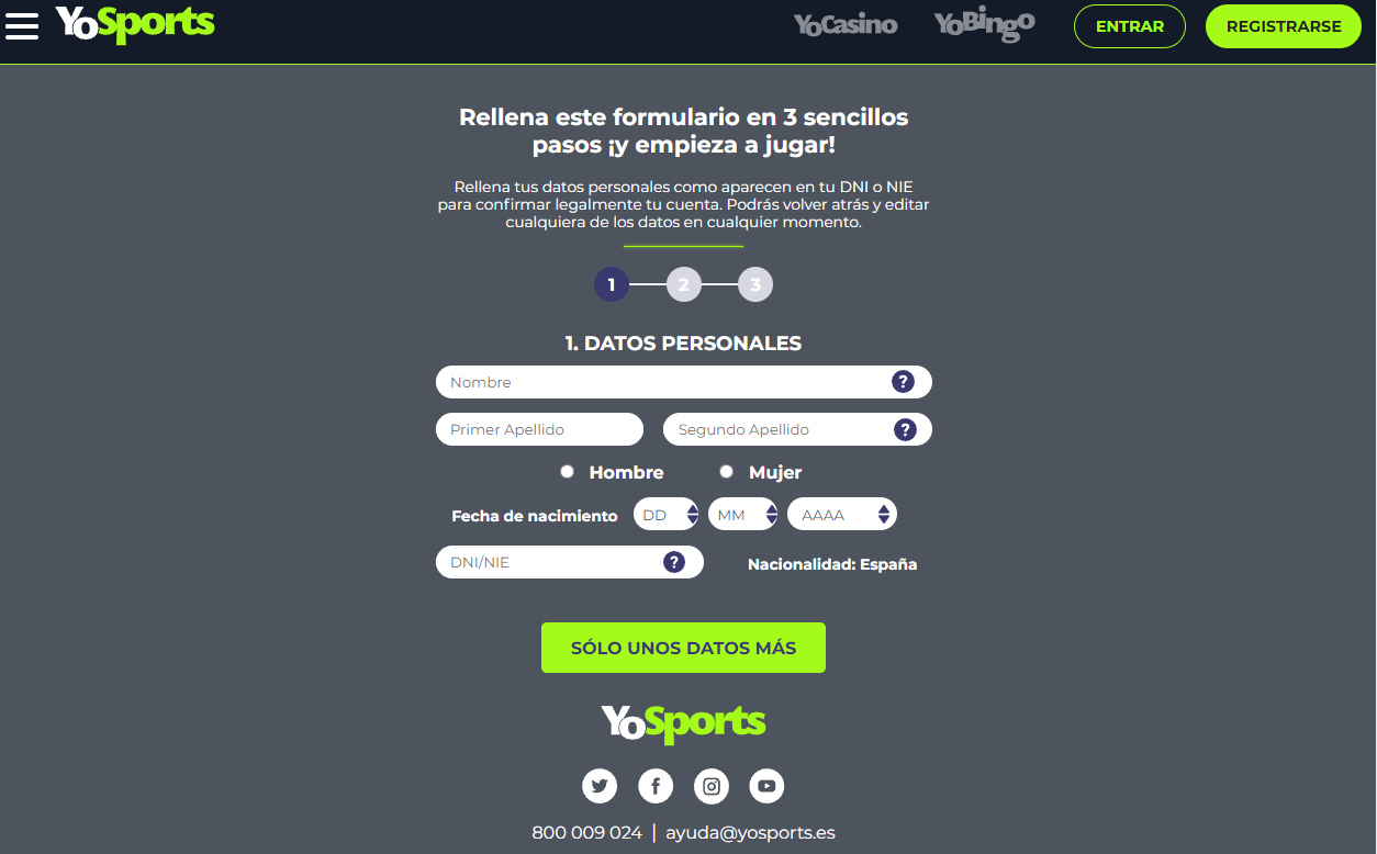 yosports-registro